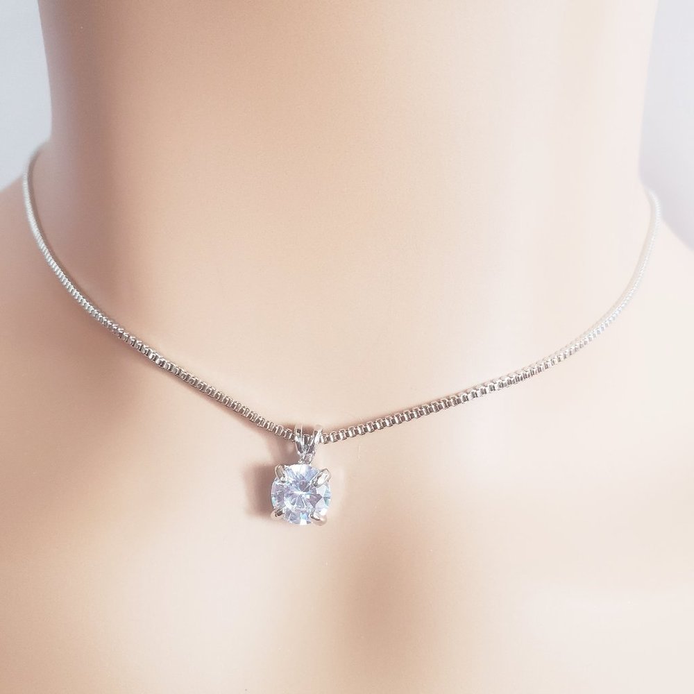 Paris Silver Necklace
